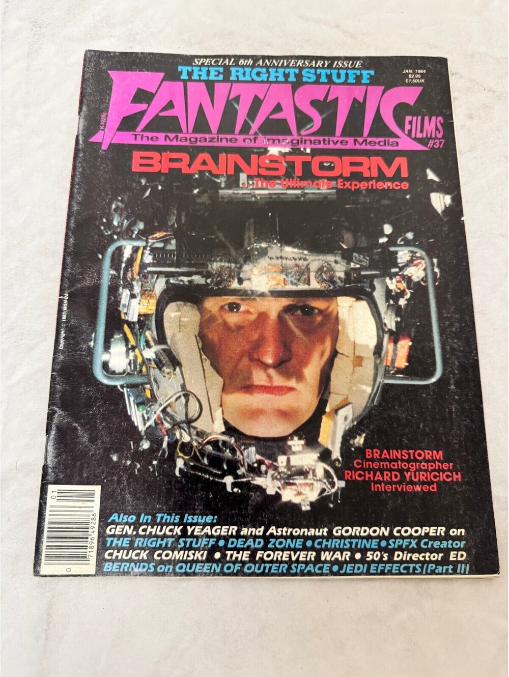 Fantastic Films Magazine #37 January 1984 Brainstorm The Right Stuff